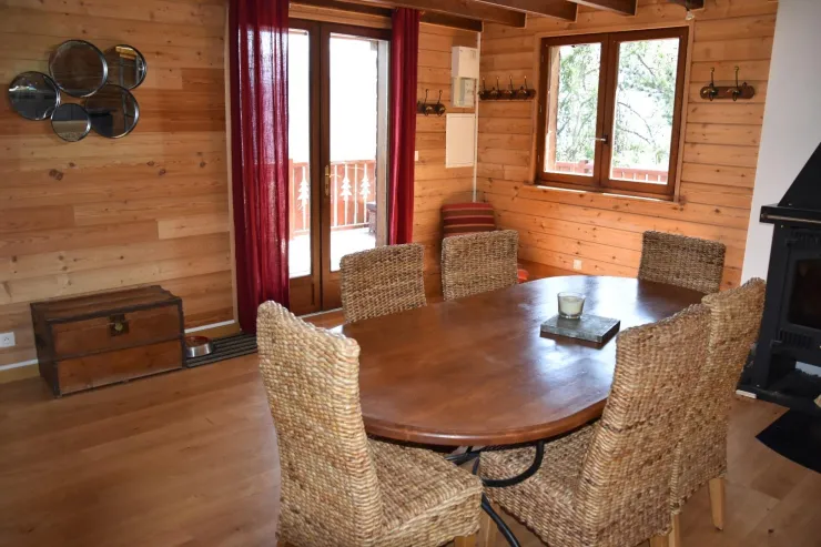 The dining room