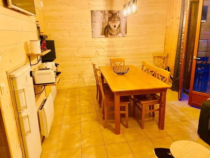 Vue sur la salle à manger