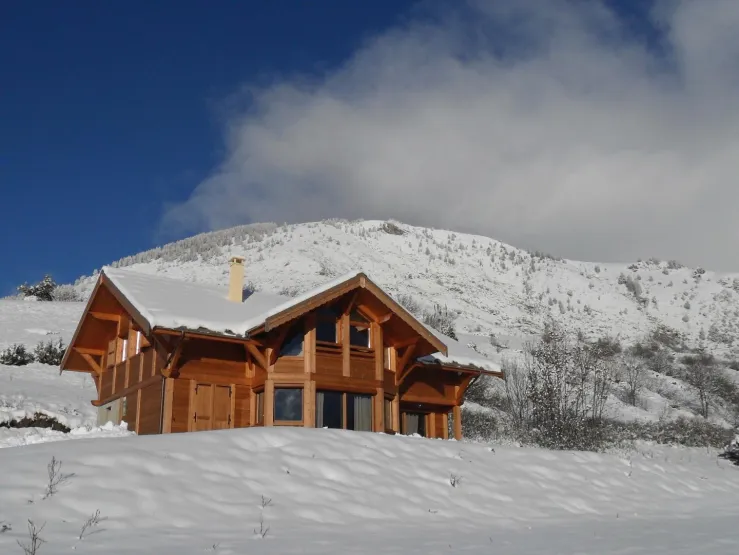 Chalet en hiver