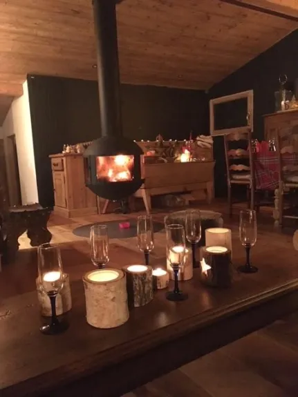 Ambiance cocooning au coin du feu