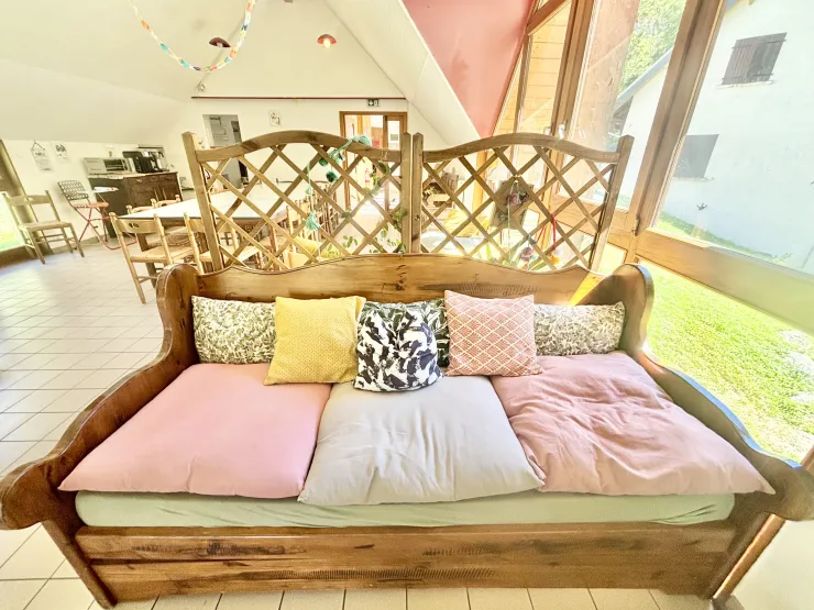 A spacious and bright living area, perfect for bringing everyone together.