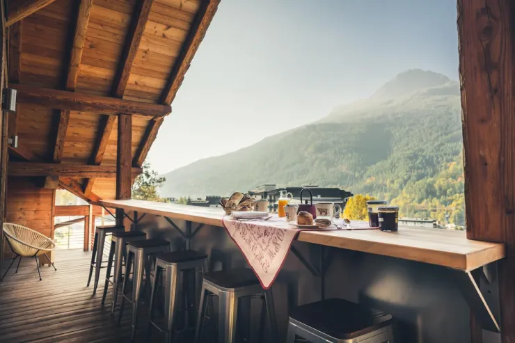 Breakfast on the terrace