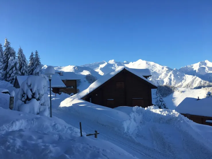 Vue depuis le chalet