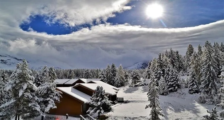 Joue du Loup with snow