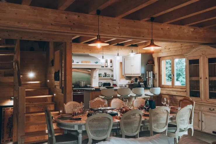 Dining room & Kitchen