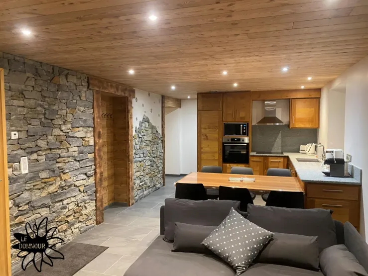 Opened kitchen