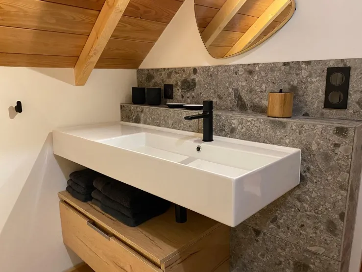 Détail salle de bain Mezzanine