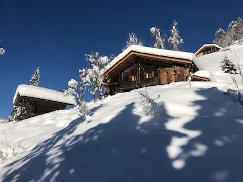 Le chalet en hiver