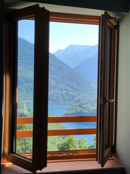 View from one of the bedrooms