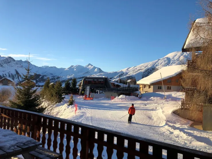 Photo prise de la terrasse