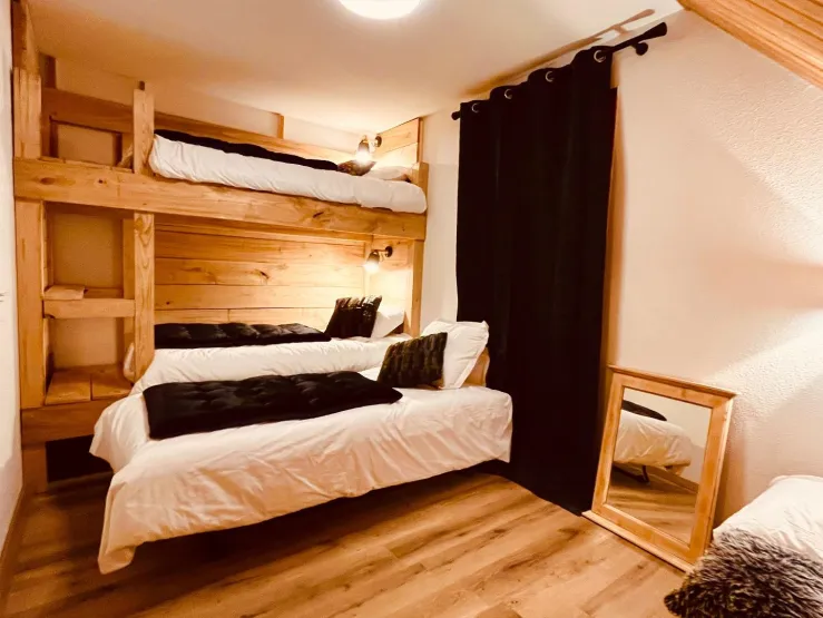 Un dortoir pour les enfants 