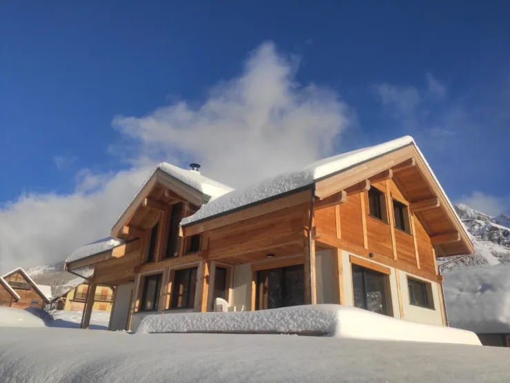 La Dune Blanche dans son écrin hivernal