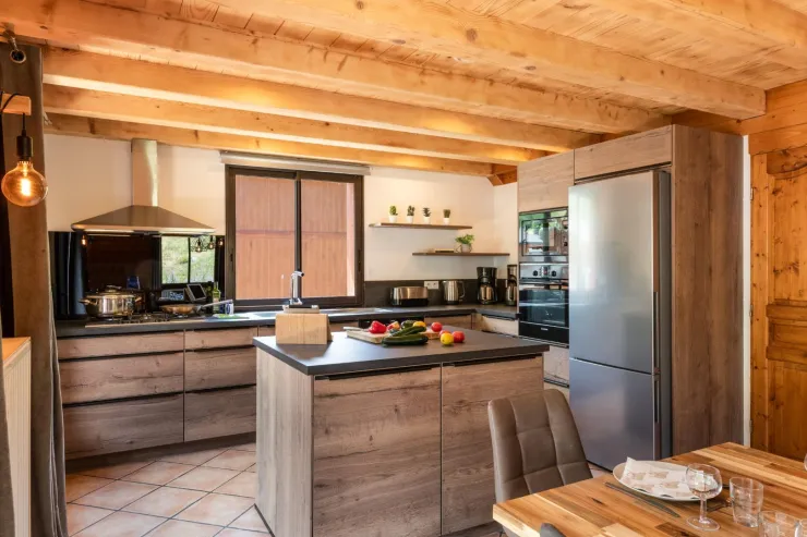 La cuisine parfaitement équipée