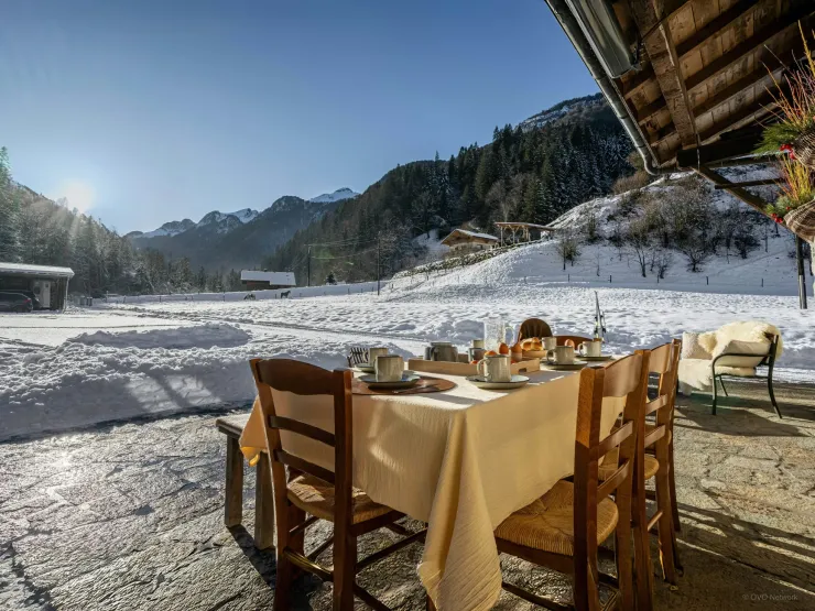 Terrasse et vue