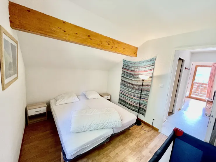 Deuxième chambre avec deux lits simples ou un lit double