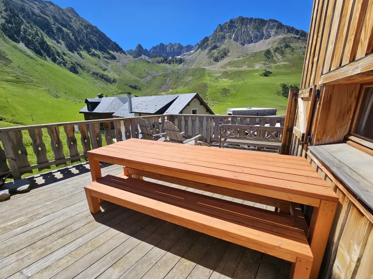 Grande terrasse solarium 30 m2, sans vis-à-vis