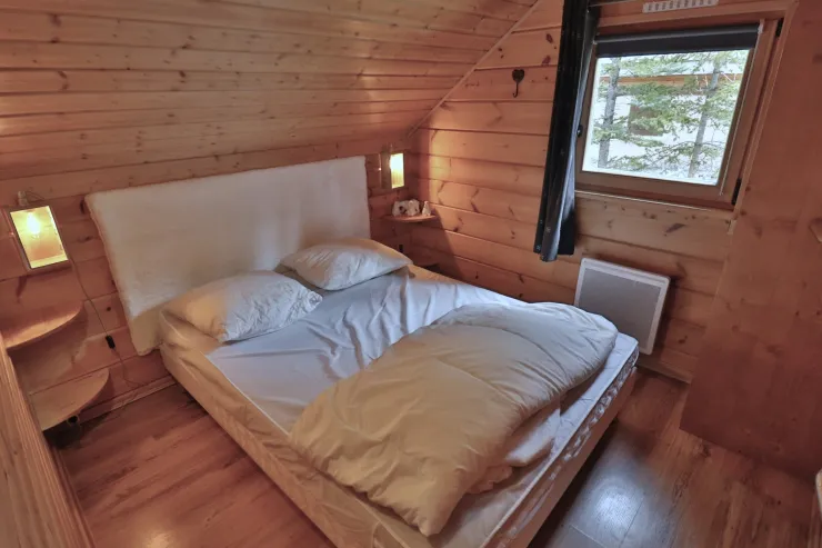 1ère chambre lit double à l'étage