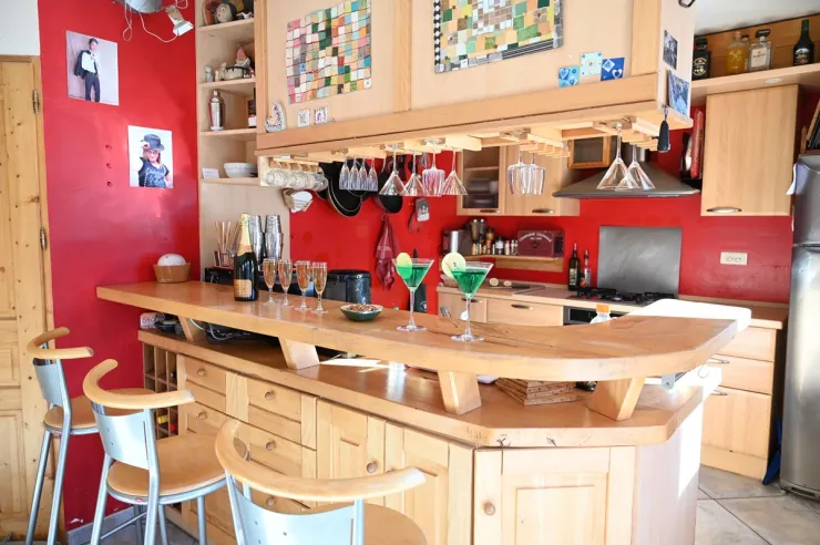 open kitchen