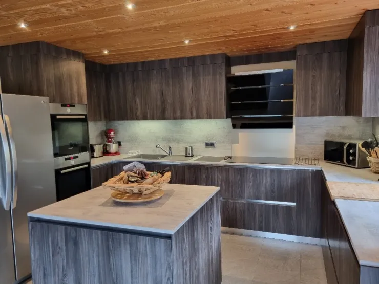 Perfectly equipped kitchen area