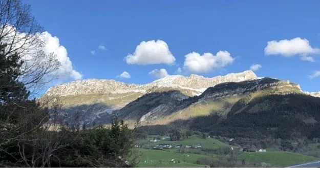 vue du balcon