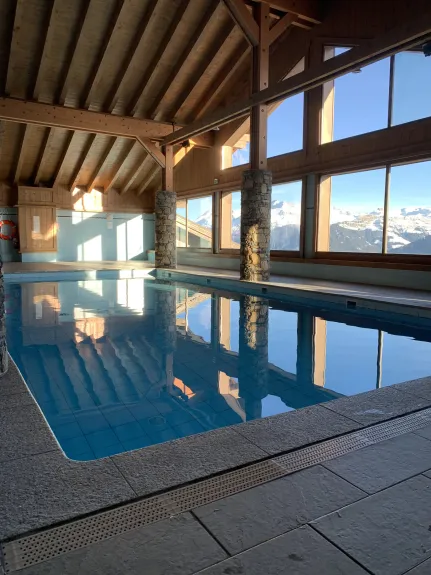 Piscine chauffée de la résidence 