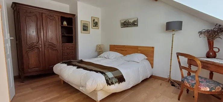 Chambre Alp avec coin bureau