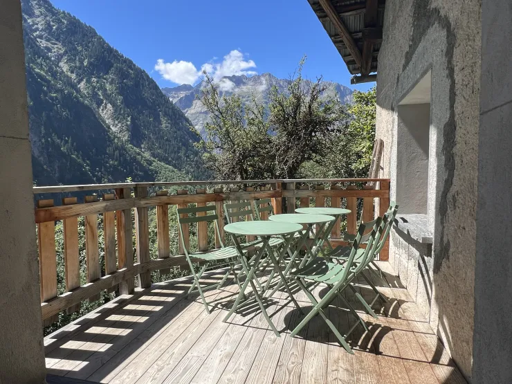 Terrasse sud ouest sans vis à vis
