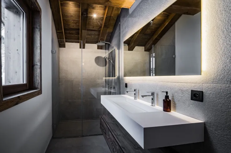 salle de bain privative avec wc  pour chaque chambre