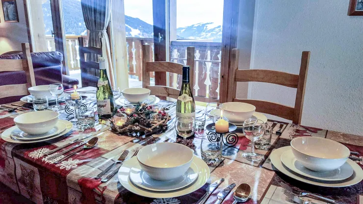 Dining area with amazing view