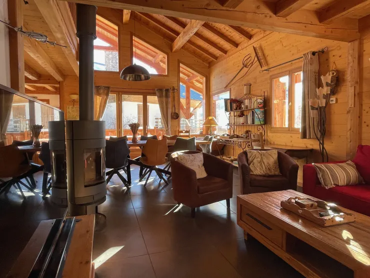 Pièce de vie : salle à manger/salon