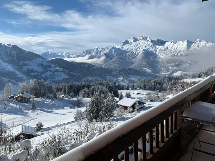 View on the Tournette Moutain