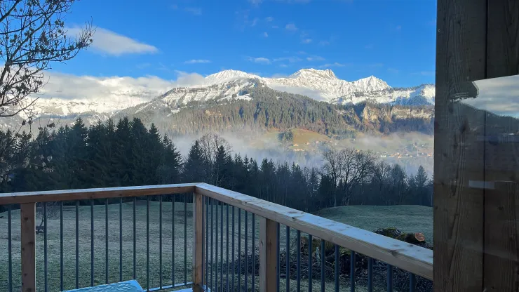 vue aravis ouest aucun vis à vis