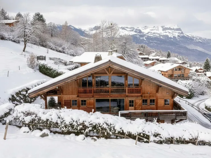 Vue du chalet