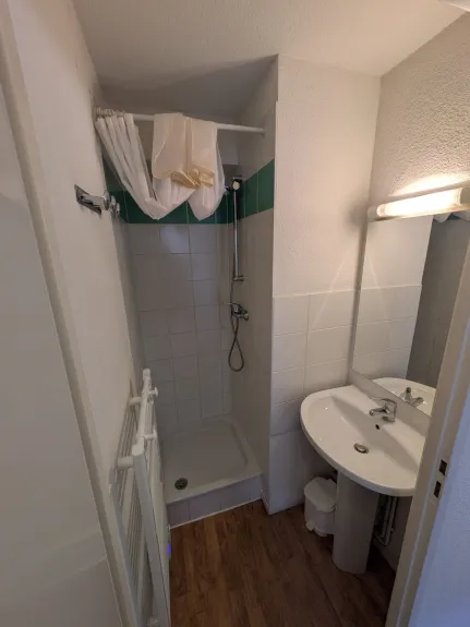 bathroom with shower