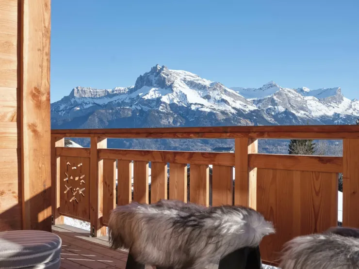 Vue depuis le chalet