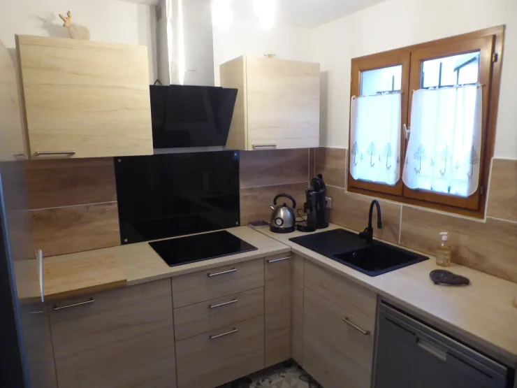 kitchen - induction hob - dishwasher