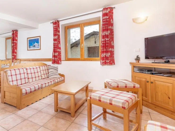 Chalet Balcon Cime de Caron - living room