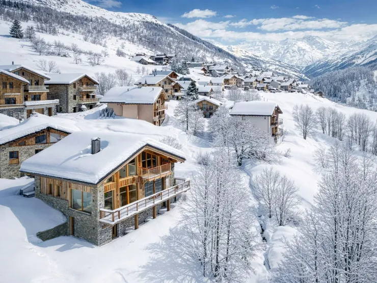 Vue de la propriété