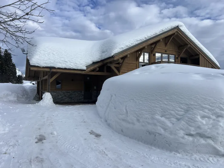 Chalet view february 2025