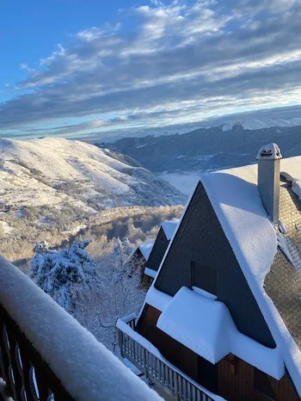 VUE DU BALCON DE LA GRANDE CHAMBRE