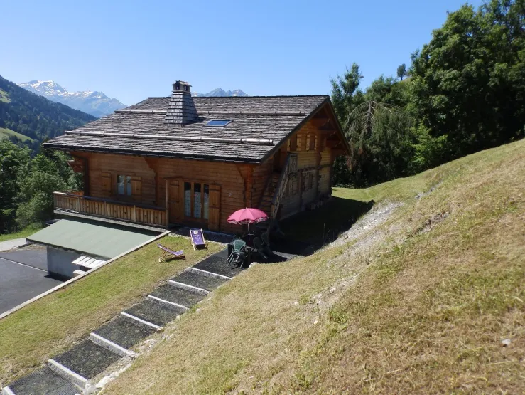 Côté gîte, terrasse location