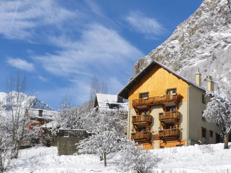 Winter view of the Chalet