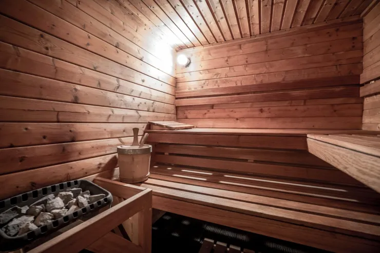 Finnish sauna shared