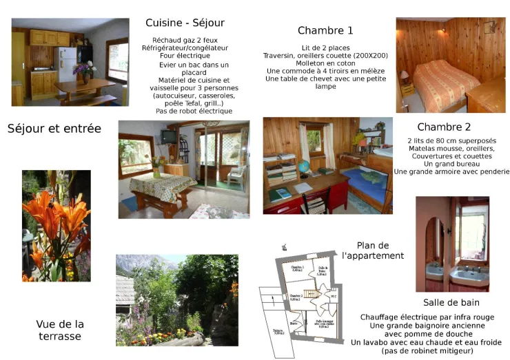Descriptif de la location p2 et 3