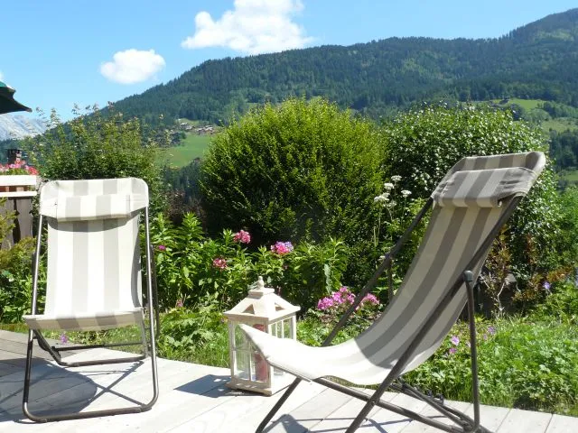 Terrasse en été