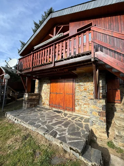 chalet en été 
