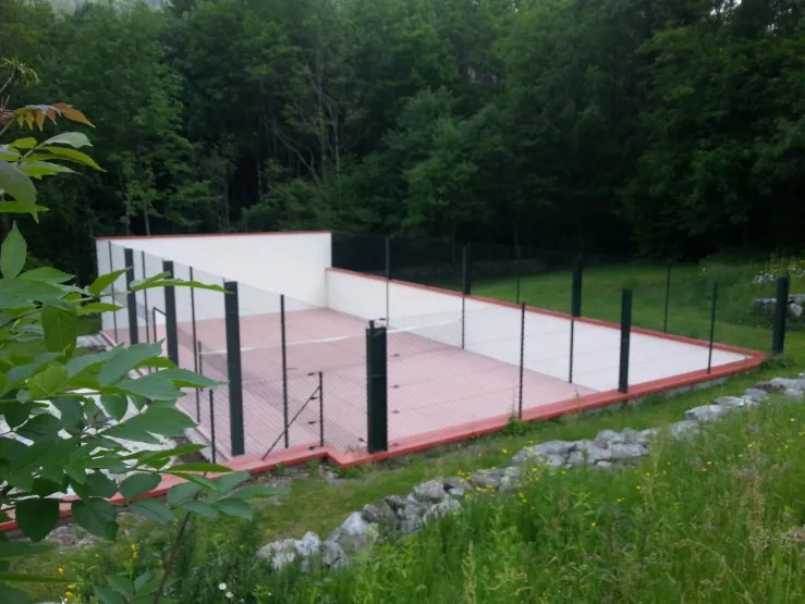 but also PRIVATE TENNIS COURT.