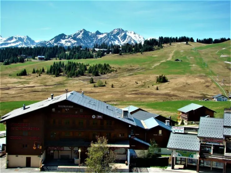 été,vue du balcon