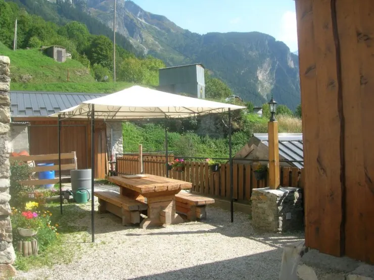 Terrace in summer