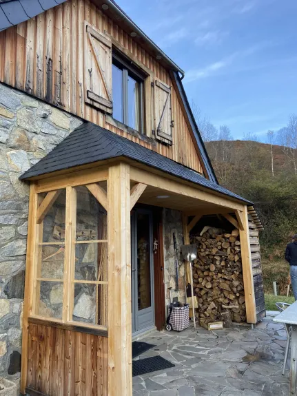 entrée chalet